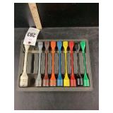Color-Coded Torque Extension Set in Molded Case