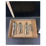 Assorted Vise-Grip Locking Pliers Set