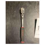 Snap-on Flex-Head Ratchet with 1/4” Dr. with Soft Grip Handle