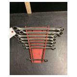 Matco and Snap-on Metric Double Box End Wrench Set with Organizer