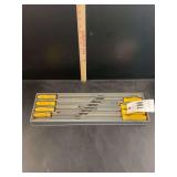 Snap-on Screwdriver Set with Plastic Storage Tray