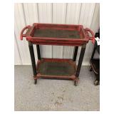 Two-Tier Mobile Utility Cart