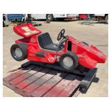 Red Race Car Coin-Operated Kiddie Ride