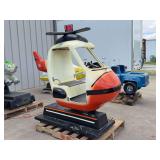 Coin-Operated Helicopter Kiddie Ride