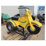 Kiddies Coin-Operated Motorcycle Ride