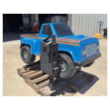 Blue Pickup Truck Coin-Operated Kiddie Ride