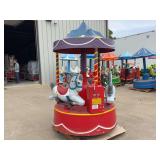 Miracle Equipment Co. Coin-Operated Carousel Ride
