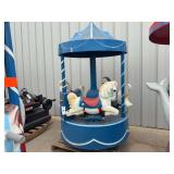 Miracle Equipment Co. Coin-Operated Carousel Ride