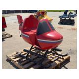 Coin-Operated Helicopter Kiddie Ride