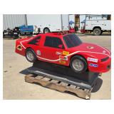 Red Stock Car Coin-Operated Kiddie Ride
