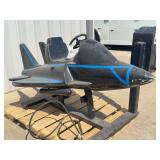 Coin-Operated Jet Airplane Children's Ride