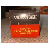 American Eagle .22 Caliber Long Rifle Ammunition