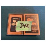 Two Woodstock Festival Zippo Lighters