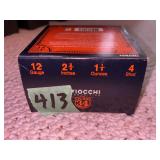 Fiocchi Upland 34 Twelve Gauge Ammunition, Box of 25