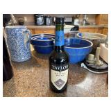 Taylor New York Tawny Port Wine Bottle