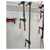 Assorted Metal Bar Clamps