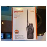 Arcshell AR-5 UHF Transceivers Two-Way Radios - 2 Pack