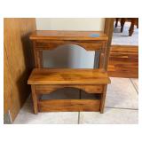 Wooden Two-Step Stool