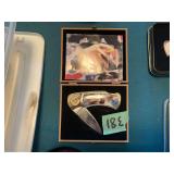 Commemorative Eagle Pocket Knife with Display Box