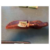 Schrade USA 165 Old Timer Fixed Blade Knife with Sheath