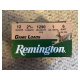 Remington Game Loads 12 Gauge 2 3/4' Shot Shells