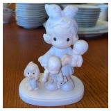 Precious Moments Figurine - The Joy of the Lord is My Strength - 1985