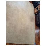 Rectangular Area Rug, Neutral Tone
