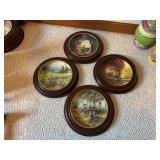 W.S. George Country Nostalgia Series Plates