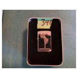 Zippo Windproof Lighter - 1935 Varga Girl Design