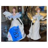 Lenox Porcelain Figurines - Beauty of the Ball and The Enchanting Guest