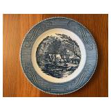 Currier & Ives Royal China 'The Old Grist Mill' Plate