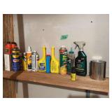 Assorted Cleaning and Automotive Chemicals