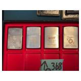 Collection of Four Advertising Lighters