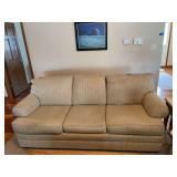 Upholstered Three-Seat Sofa