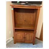 Wooden Media Cabinet