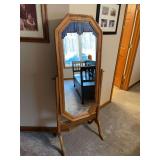 Cooper Classics Wooden Cheval Mirror