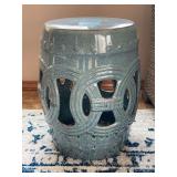 Glazed Ceramic Garden Stool