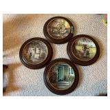 W.S. George 'Country Nostalgia Series' Decorative Plates