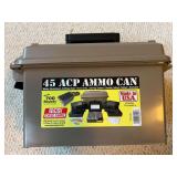 45 ACP Federal Ammunition, with ammo can