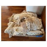 Assorted Decorative Crochet Doilies
