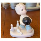 Precious Moments Lord, Spare Me Bowling Figurine