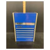 Snap-on Blue Metal Tool Chest and Cabinet Set