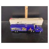 Ertl 1/64 Scale WhiteGMC Smokin' Joe's Racing Die-Cast Semi Truck and Trailer