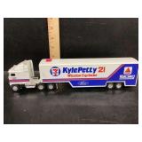 Kyle Petty 21 Winston Cup Series Ford Racing Semi Truck Diecast Model Ertl