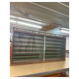 Display Cabinet 53 3/8” W x 4 1/2” D x 27” T