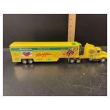 White House Apple Juice Racing Team Diecast Semi Truck Ertl