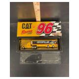 Matchbox CAT Racing 96 David Green Diecast Semi Truck