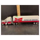 Budweiser King of Beers Diecast Semi Truck Model