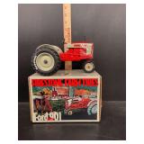 Ford 901 Tractor Diecast Model with Firestone Farm Tires Packaging