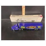 Ertl 1/64 Scale WhiteGMC Smokin' Joe's Racing Jimmy Spencer Die-Cast Semi Truck